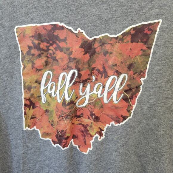 Southern Couture Women’s 3XL Fall T Shirt Ohio - Picture 2 of 8